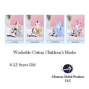 5 Cotton Children's Masks
